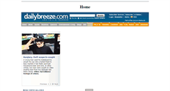 Desktop Screenshot of beta.dailybreeze.com